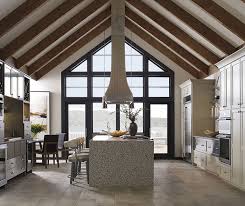 Most are 8 feet high, minimum. Painted Maple Kitchen Cabinets Omega Cabinetry