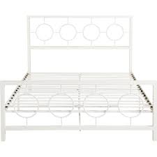 The pieces easily can get mixed. Noble House Fredonia Modern 61 Queen Size Iron Platform Bed Frame White 307587 Best Buy