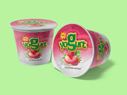 Integrate your yogurt label design into this mockup and see it come to life! 50 Milk Yogurt Packaging Psd Mockups Decolore Net