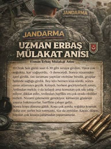 Uzman Erbaş Mülakat Anısı