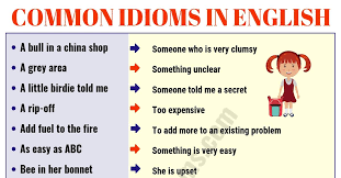 English idioms, proverbs, and expressions are an important part of everyday english. Top 60 Interesting Idioms For Kids With Their Meaning Esl Forums