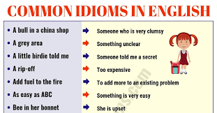 The language we speak can be very fascinating. Top 60 Interesting Idioms For Kids With Their Meaning Esl Forums
