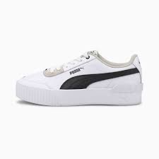 Puma carina lux lift black shoes women shoes gb 3.5 373031 06. Carina Lift Women S Trainers Puma White Puma Black Puma Womens Styles Puma Germany