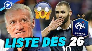 Auteur d'un doublé, benzema a inscrit ses premiers buts en équipe de france depuis le 8 octobre. Liste Des 26 Pour L Euro Karim Benzema Fait Son Grand Retour En Equipe De France Youtube