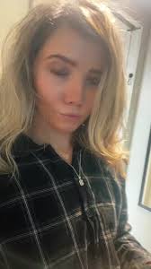 blonde to brunette #fyp #hairtok #transformation