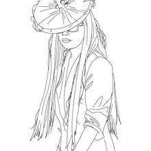 Lady Gaga With Gloves Coloring Pages Hellokids Com In 2020 Coloring Pages Lady Gaga Photos Lady Gaga