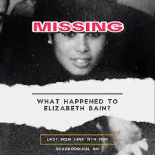 Do you remember Elizabeth Bain? She went missing