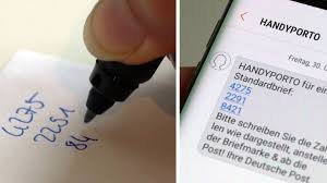 Michael, fördermitglied der ersten stunde, fragt sich wo kommt auf umschlägen die briefmarke hin? Handyporto Fur Brief Wie Sie Eine Briefmarke Via Sms Bekommen Stern De