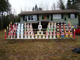 Blow Mold Choir Christmas Display Outdoor Christmas Decorations Holidays And Events