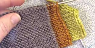 Knitters describe the specific patterned effect created on the knitted fabric as a 'stitch pattern'. Knit Tidy Garter Stitch Edges A How To Knitting Tutorial