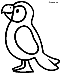 Loro Para Colorear Buscar Con Google Prints Art Symbols Dibujos para imprimir hojas de trabajo para preescolar carnaval. loro para colorear buscar con google