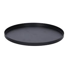 Ships free orders over $39. Zakkia Round Tray Set Of 2 Black The Design Edit