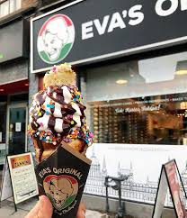Chimney cake is a classic sweet street food. Wow Hungarian Chimney Cake Shop Sweeps Canadians Off Their Feet Daily News Hungary