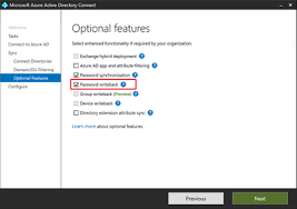 Self Service Password Reset With On Premises Writeback In Microsoft 365 Business