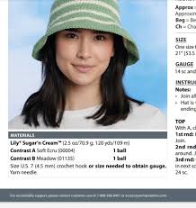 How does using a different size hook or yarn affect the final product in  crocheting?