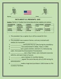 If you fail, then bless your heart. Us Presidents Quiz Worksheets Teaching Resources Tpt