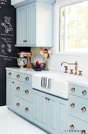These 9 Rooms Blew Up On Instagram In 2016 Do You Still Love Them Blue Kitchen Cabinets Kitchen Design Kitchen Remodel