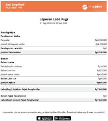 Maybe you would like to learn more about one of these? Contoh Laporan Laba Rugi Perusahaan Yang Tepat Moodah Blog