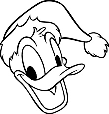 Simply do online coloring for santa claus hat coloring pages directly from your gadget, support for ipad, android tab or using our web feature. Donald Duck Wearing Santa Hat Coloring Pages Netart