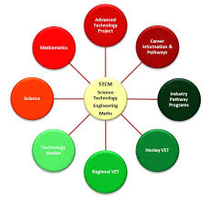 Stem schools and programs approach these key educational subjects in an integrated way so that elements of each subject are applied to the others. Stem Science Technology Engineering Maths