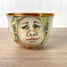Marylou Higgins Three Faces Bowl