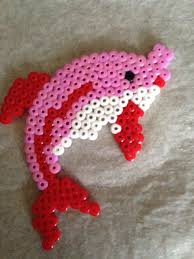 Check spelling or type a new query. Pink Dolphin For The Mobile Perler Beads Hama Beads Pink Dolphin