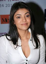 Amazon warehouse great deals on quality used products : Kajal Agarwal Hot Sexy Cleavage Show In White Shirt Photos Actress Photos