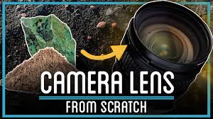Lens is the correct spelling. Camera Lens Made From Sand And Rocks Youtube