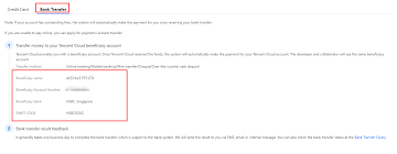 In practical terms, the swift code is a standard format of business identifier codes (bic), which are used by banks when transferring money between them. Beneficiary Account Bank Transfer Feature Tencent Cloud