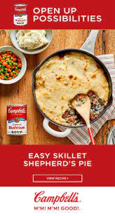 Shepherd S Pie Campbell Soup Company Recipe Recipes Campbells Soup Recipes Campbells Recipes