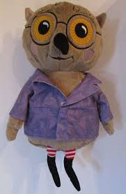 13 Ikea Kattuggla Wise Owl Plush Purple Coat Jacket Glasses Stuffed Animal Ikea Owl Plush Purple Coat Wise Owl