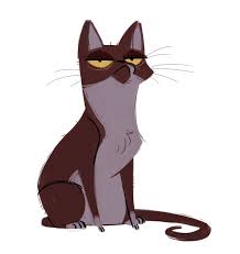 265 Annoyed Papi I Moved My Living Room Furniture Around Over The Weekend And Papi Is Not Pleased He S Been Giving M Animal Caricature Cat Sketch Cat Drawing