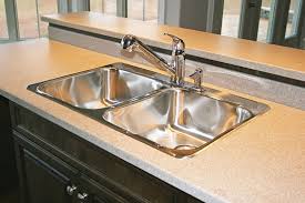stainless steel kitchen sink photograph