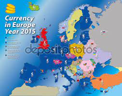 Economic Geography Map European Countries