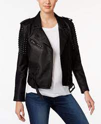 Macy S Shop Fashion Clothing Accessories Official Site Macys Com Blazer Jackets For Women Calvin Klein Jeans Women Faux Leather Moto Jacket