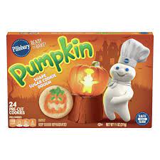 Shop for pillsbury sugar cookie dough at fred meyer. Pillsbury Ready To Bake Pumpkin Shape Sugar Cookies Shop Biscuit Cookie Dough At H E B