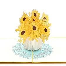 This rose pop up card turned out better than i had hoped. Liif Sunflower Pop Up Card Pop Up Floral Card 3d Greeting Card For All Occasions Birthday Mother S Day Anniversary Get Well Wedding Congratulations Handmade Gift Sunflower Yellow Walmart Canada