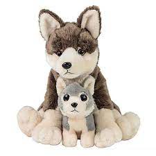 Lobo Realista De Pelucia Animal De Pelucia Grande Lobo Com Bebe Brinquedo Macio Buy Realistic Wolf Plush Plush Baby Wolf Stuffed Animal Big Wolf Product On Alibaba Com