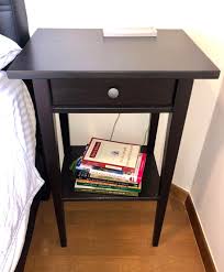 Shop with afterpay on eligible items. Bedside Table Ikea Hemnes Furniture Tables Chairs On Carousell