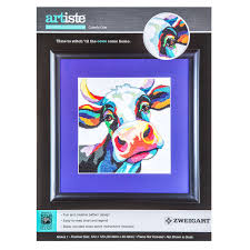 See more ideas about cross stitch patterns, cross stitch, stitch patterns. Colorful Cow Counted Cross Stitch Kit Hobby Lobby 1388883