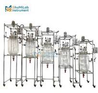 100L Explosion-Proof Double-Layer Glass Overflow Reactor | Continuous Reaction for Chemical Labs