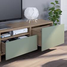 Besta Tv Storage Combination Walnut Effect Light Gray Lappviken Notviken Stubbarp Gray Green 94 1 2x16 1 2x90 1 2 Shop Online Or In Store Ikea Woonkamerkasten Woonkamer Opberger Interieur Ideeen