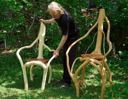 Artist Creates Chairs Naturally Grown From One Single Piece Of Either Wood Chair Artist Nature