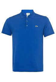 Camisa Polo Lacoste Yucca Azul Compre Agora Kanui Brasil