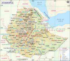 This map shows a combination of political and physical features. Ethiopia Map Map Of Ethiopia Maps Of World