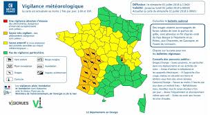 Météo france a placé le calvados en vigilance orange pour risque d'orages. Orages Les Deux Sevres En Vigilance Orange