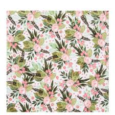 When autocomplete results are available use up and down arrows to review and enter to select. Floral Clusters Leaves Scrapbook Paper 12 X 12 Hobby Lobby 1739309