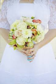 See more ideas about wedding, green bouquet, white wedding. Light Green Bridal Bouquet With Coral Ranunculuses