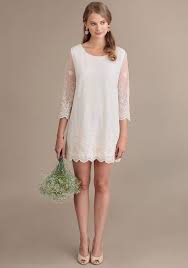 See 2021's latest wedding dress trends & newest bridal gown designs! Alessia Tunic Dress By Darling Uk Short Wedding Dress Lace Spring Dress Plain Wedding Dress