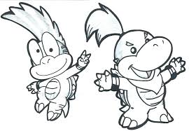 Is a yellow skinned koopa similar to his father with the same yellow and. 63 Stress Free Dry Bowser Mario Cart Coloring Pages Coloring Home